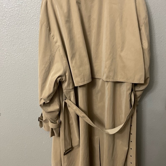 Burberry Prorsum Khaki Cotton Double Breast Trench Coat Wool Liner 42R 52" Chest - Picture 2 of 16